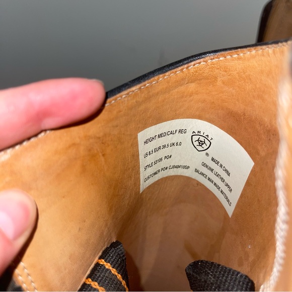 Ariat Women's Dressage English Riding Equestrian Boots 8.5 Med Height Reg Calf - Picture 11 of 11